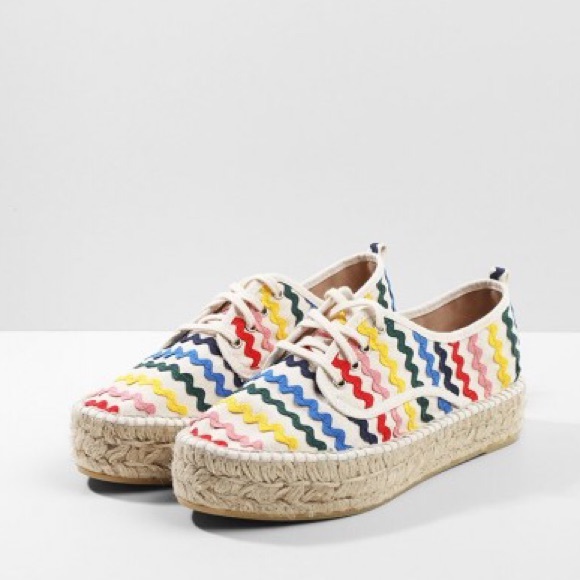 Loeffler Randall Shoes - NWOT Loeffler Randall Alfie Rainbow Espadrilles